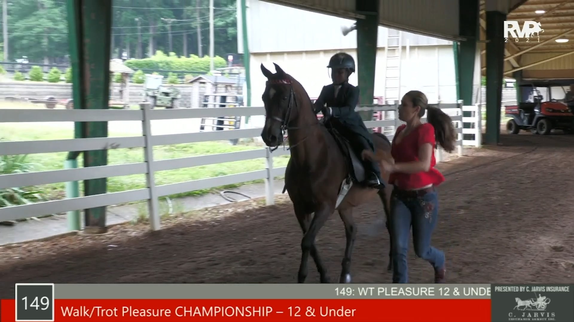 SS21 - Class 149 - Walk-Trot Pleasure, 12 & Under Championship