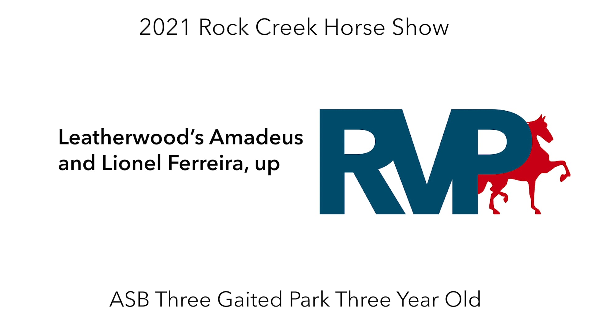 RC21 - Class 20 - Leatherwood's Amadeus and Lionel Ferreira, up