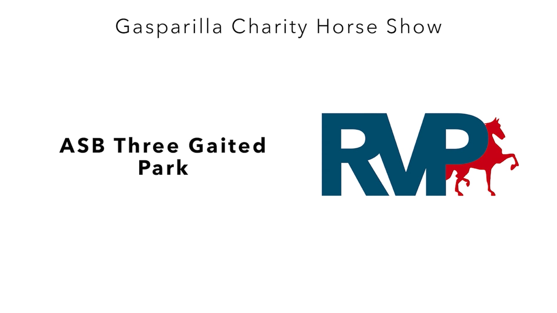 GC25 - Class 6 - ASB Three Gaited Park