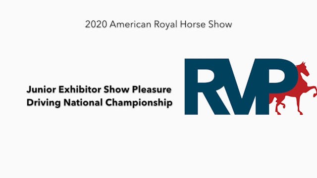 2020 AR - Class 163 Junior Exhibitor ...