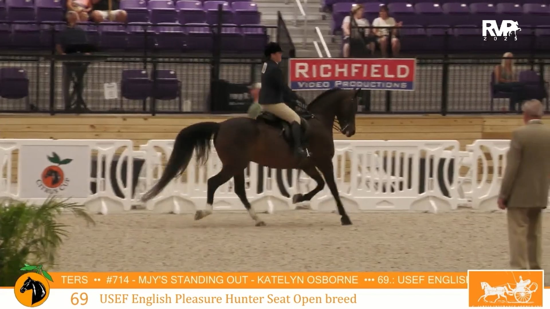 CC25 - Class 69 - USEF English Pleasure Hunter Seat Open Breed