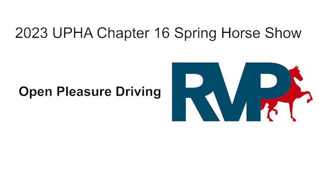 2023 UPHA CH16 - Class 11 - Open Plea...