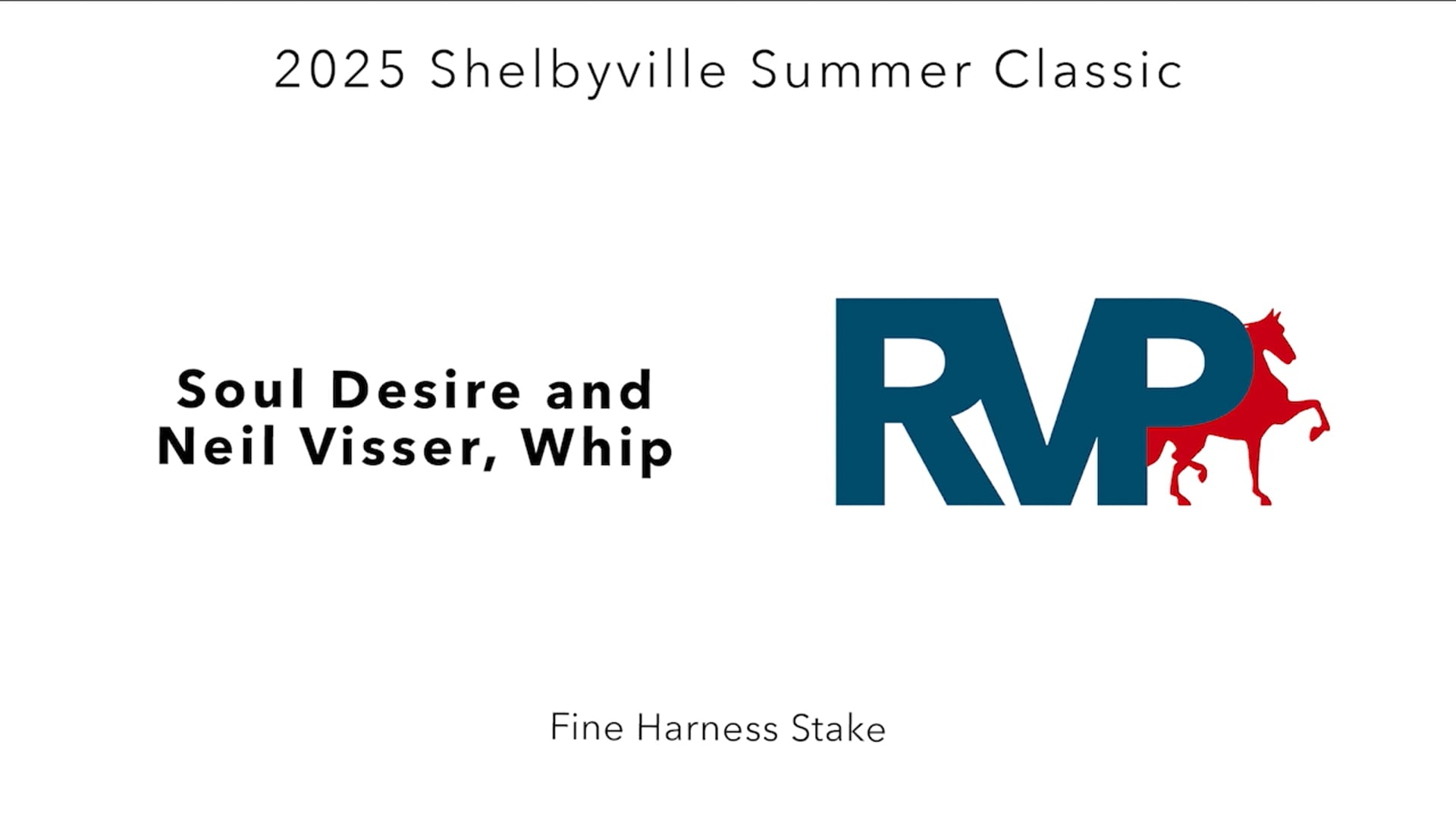 SSC25 - Class 74 - Soul Desire and Neil Visser, Whip