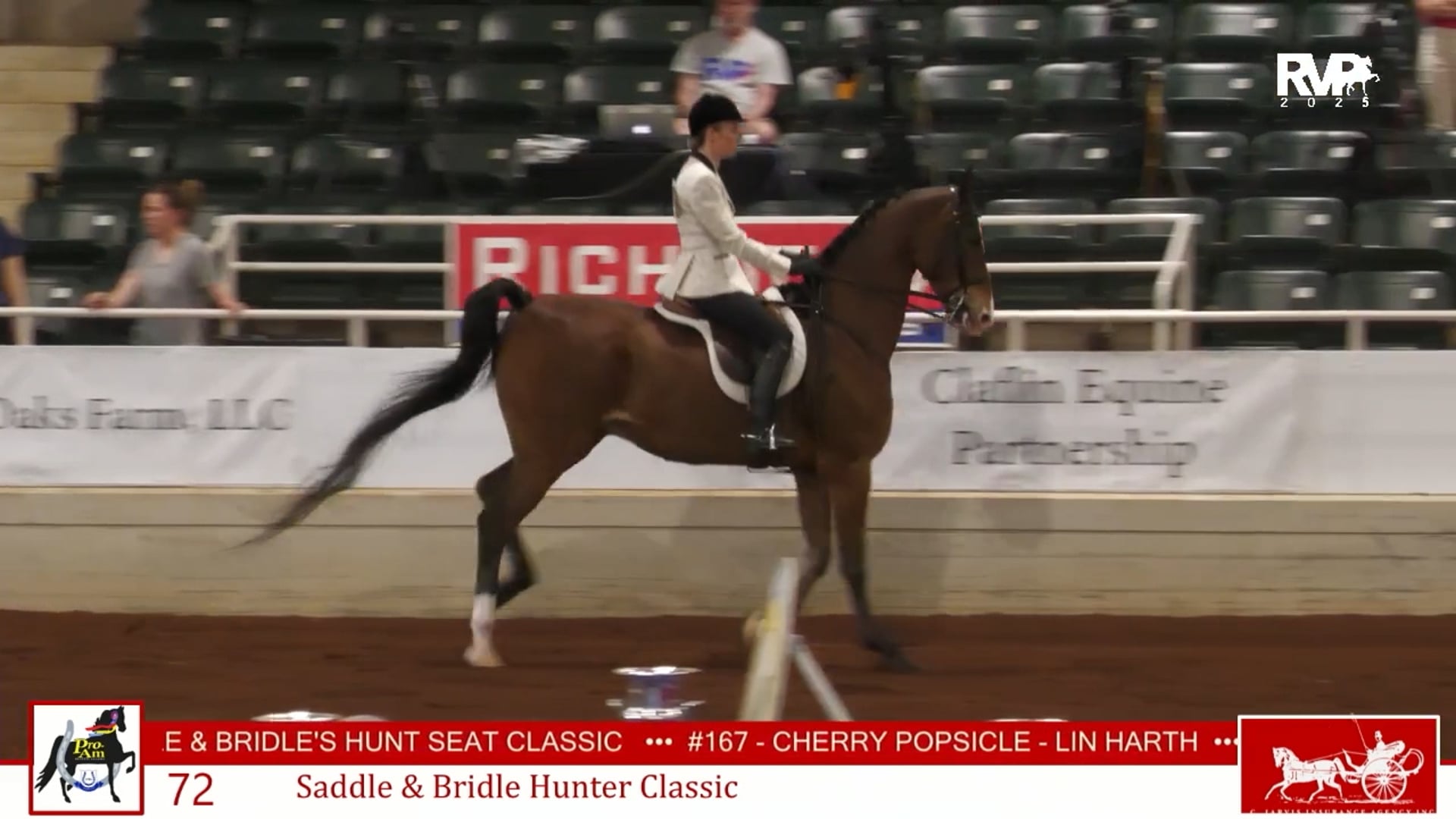 ProAm25 - Class 72 - Saddle & Bridle Hunter Classic