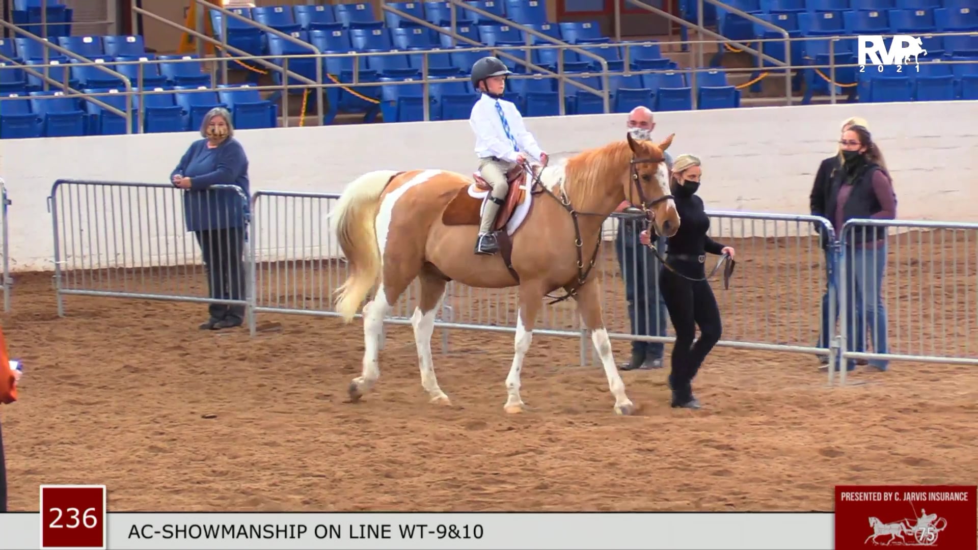 CC21 - Class 235 & 236 Academy Equitation & Showmanship - On Line Walk-Trot - Riders 9 & 10