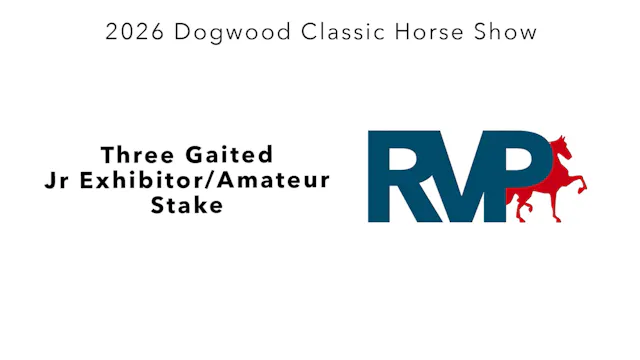 DC26 - Class 62 - Three Gaited Jr Exh...