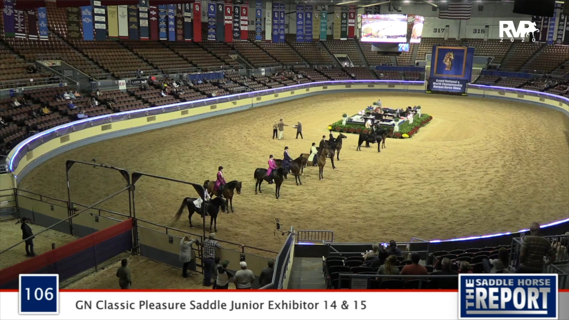 2020 MGN - Class 106 GN Classic Pleasure Saddle Junior Exhibitor 14 & 15