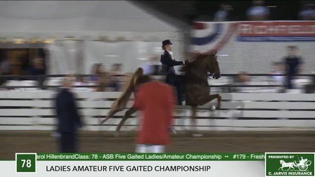 2017 RC - Class 78 Ladies Amateur Fiv...