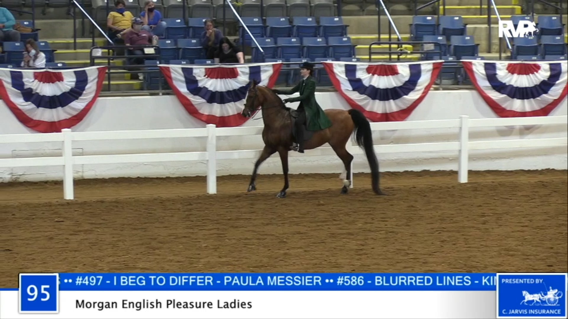 2020 BB - Class 95 Morgan English Pleasure Ladies