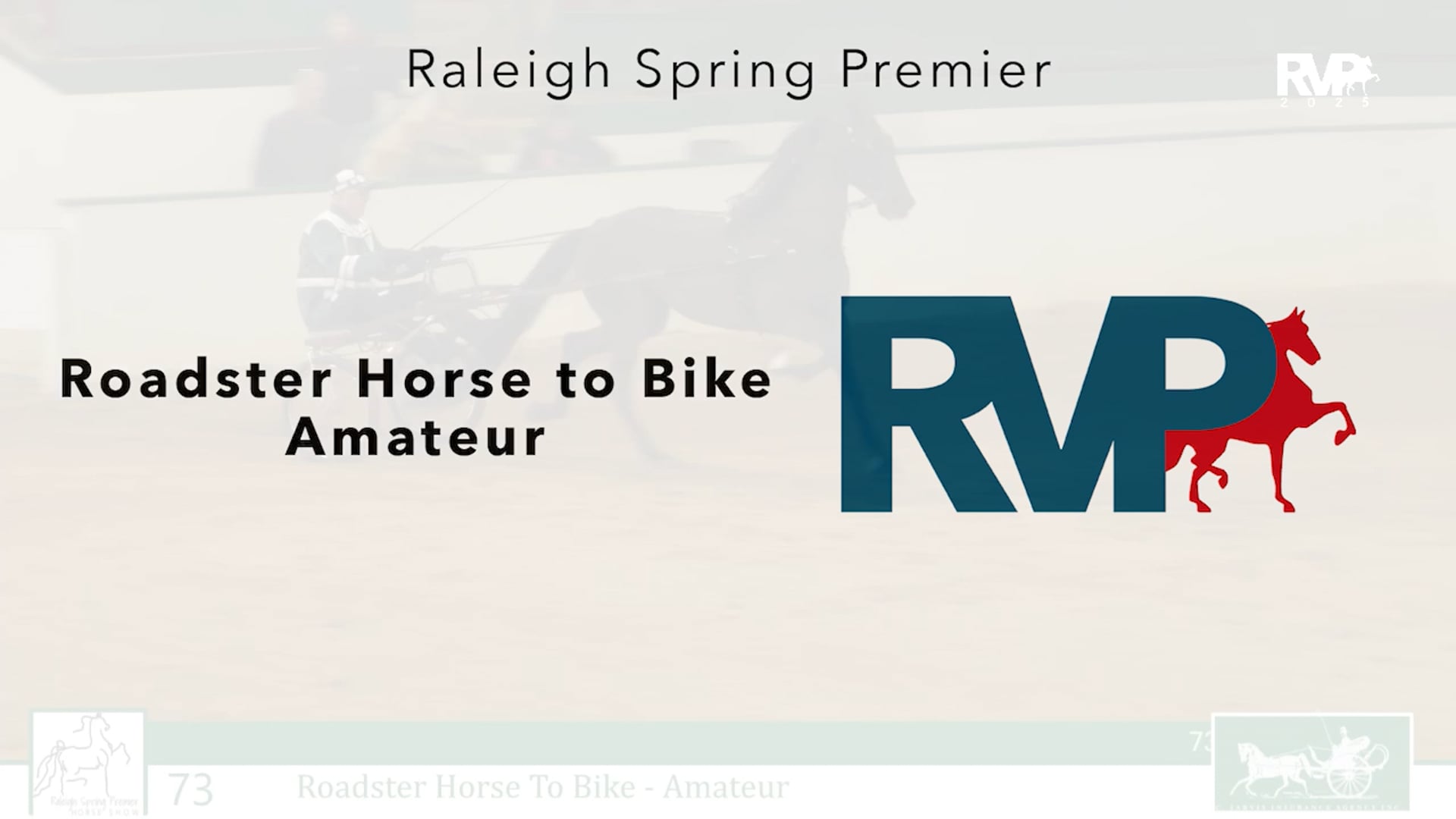 RSP25 - Class 73 - Roadster Horse to Bike Amateur