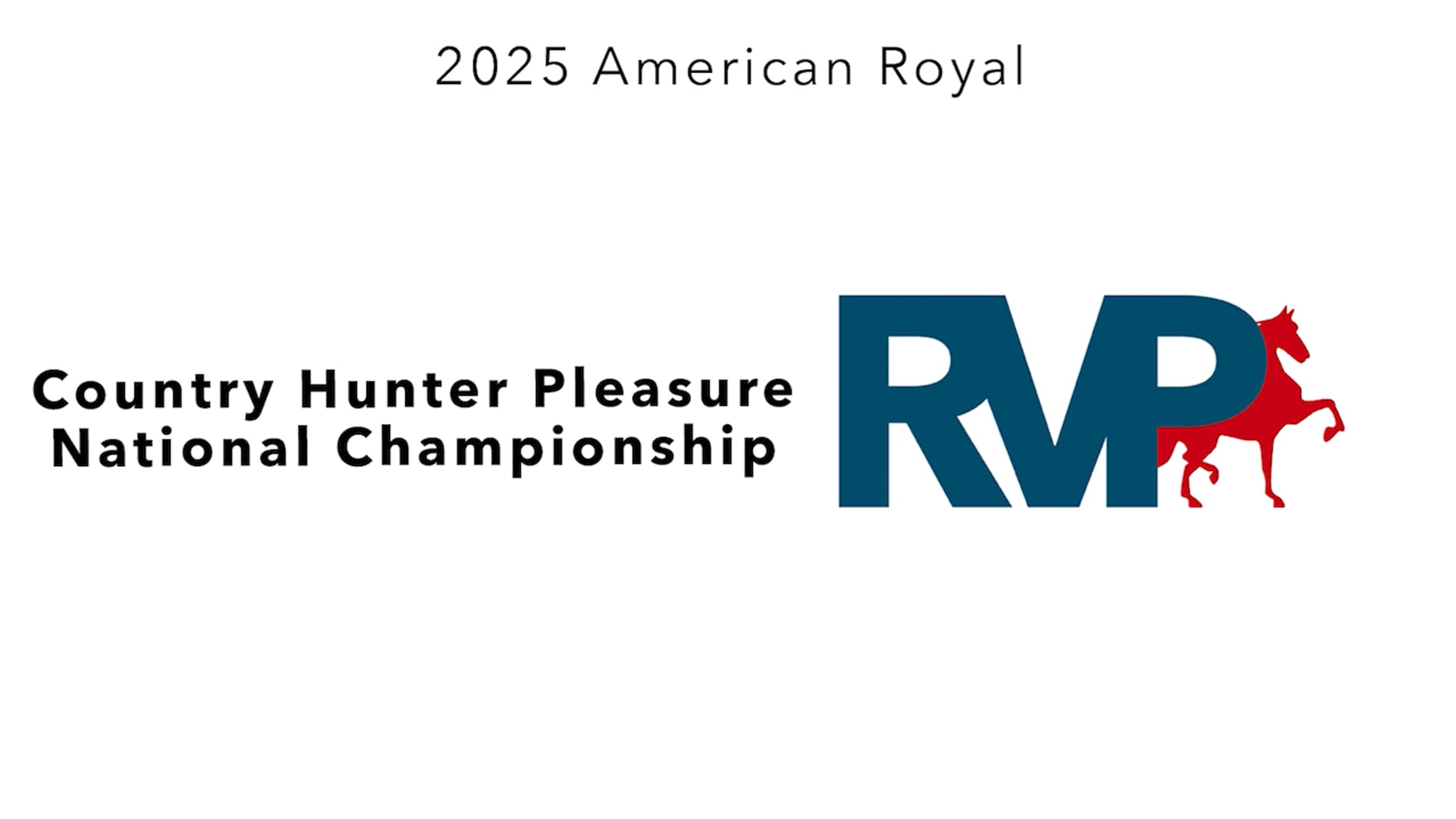 KC25 - Class 97 - Country Hunter Pleasure National Championship