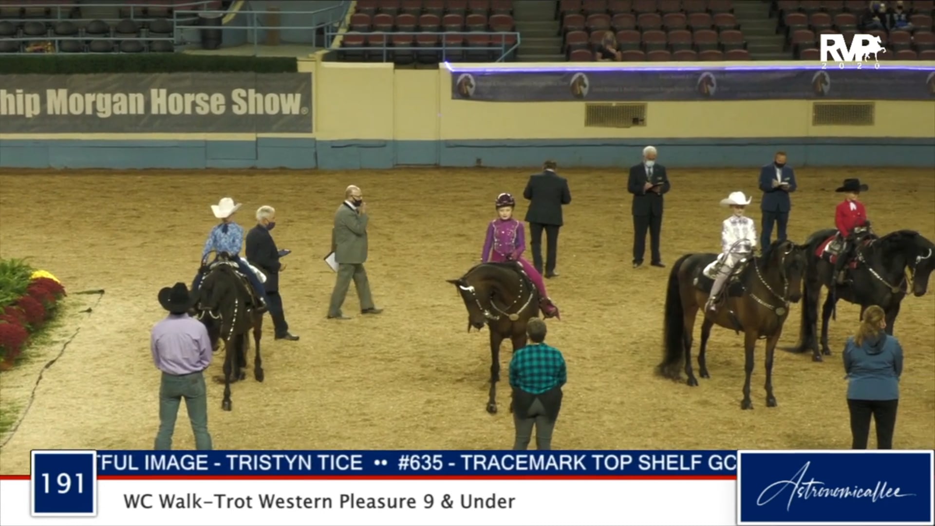 2020 MGN - Class 191 WC Walk-Trot Western Pleasure 9 & Under