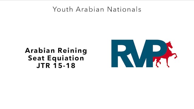 YAN24 - Class 1102 - Arabian Reining ...