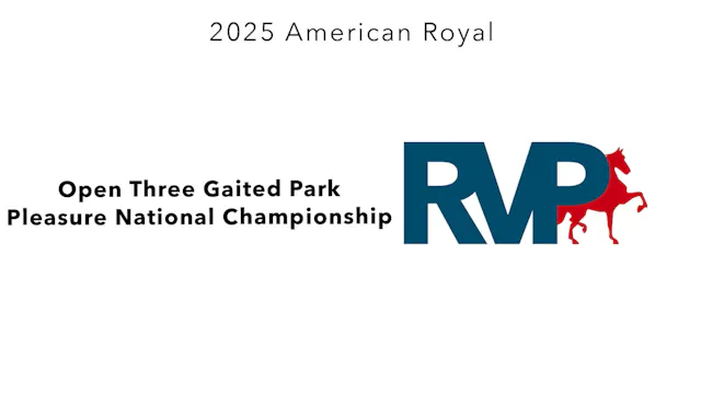 KC25 - Class 113 - Open Three Gaited ...