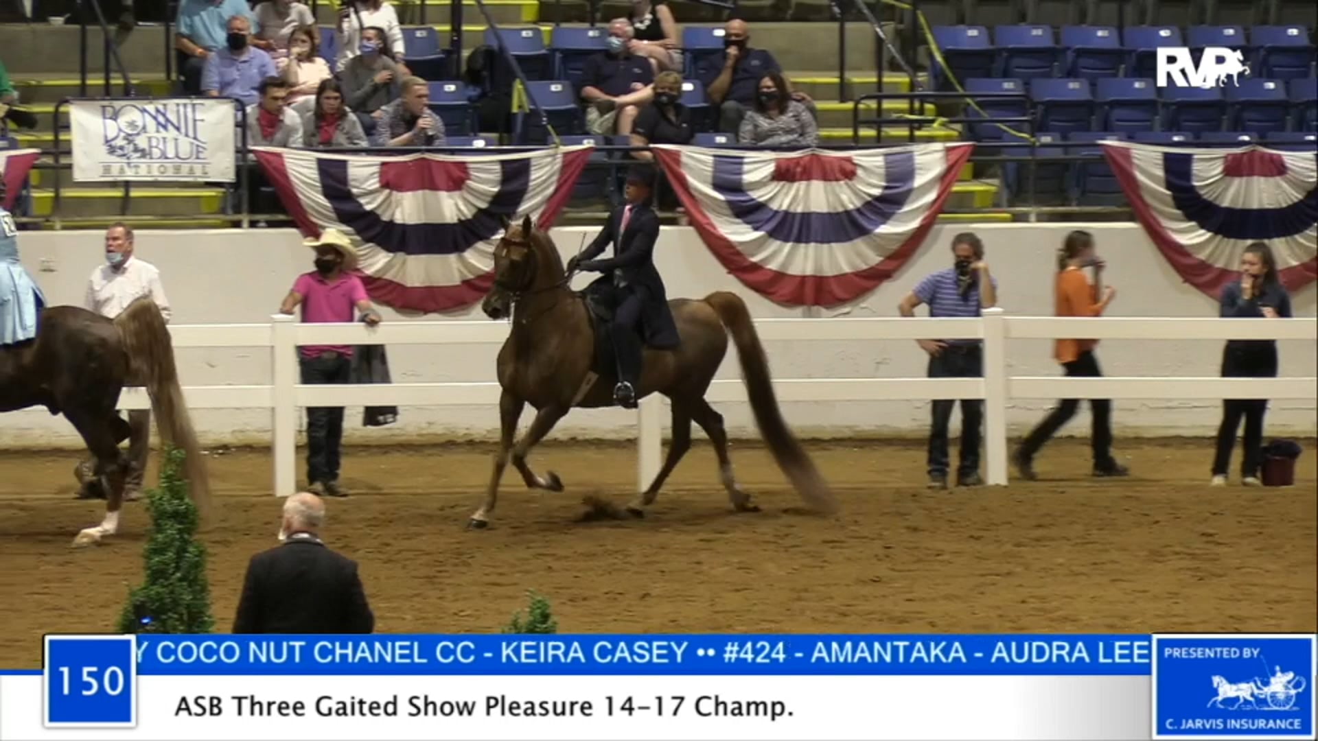 2020 BB - Class 150 ASB Three Gaited Show Pleasure
14 - 17 Championship