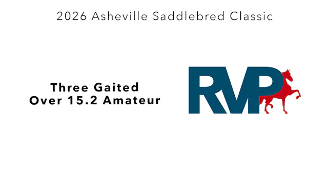 ASC26 - Class 72 - Three Gaited Over ...