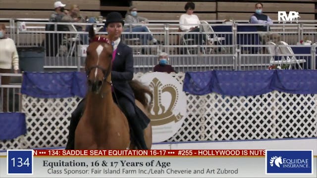 2020 AR - Class 134 Equitation - 16 &...