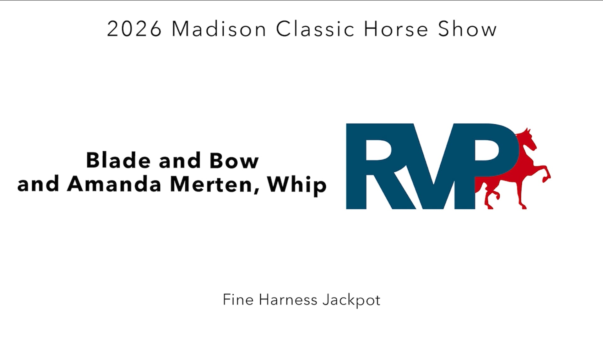 MC26 - Class 107 - Blade and Bow and Amanda Merten, Whip