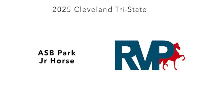 CTS25 - Class 92 - ASB Park Jr Horse