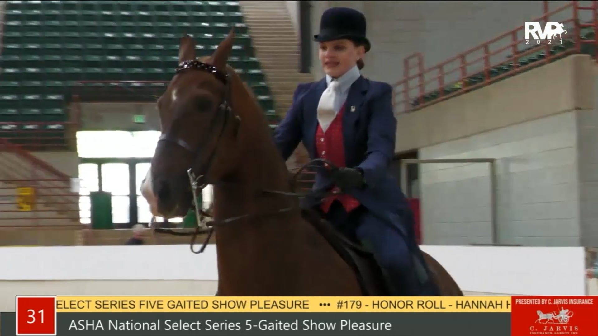 PA21 - Class 31 - ASHA National Select Series Five Gaited Show Pleasure