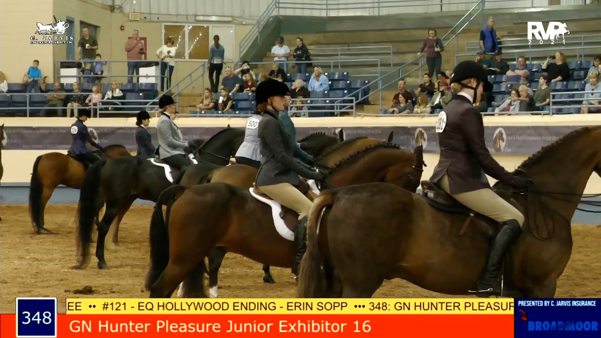 MGN21 - Class 348 - GN Hunter Pleasure Junior Exhibitor 16