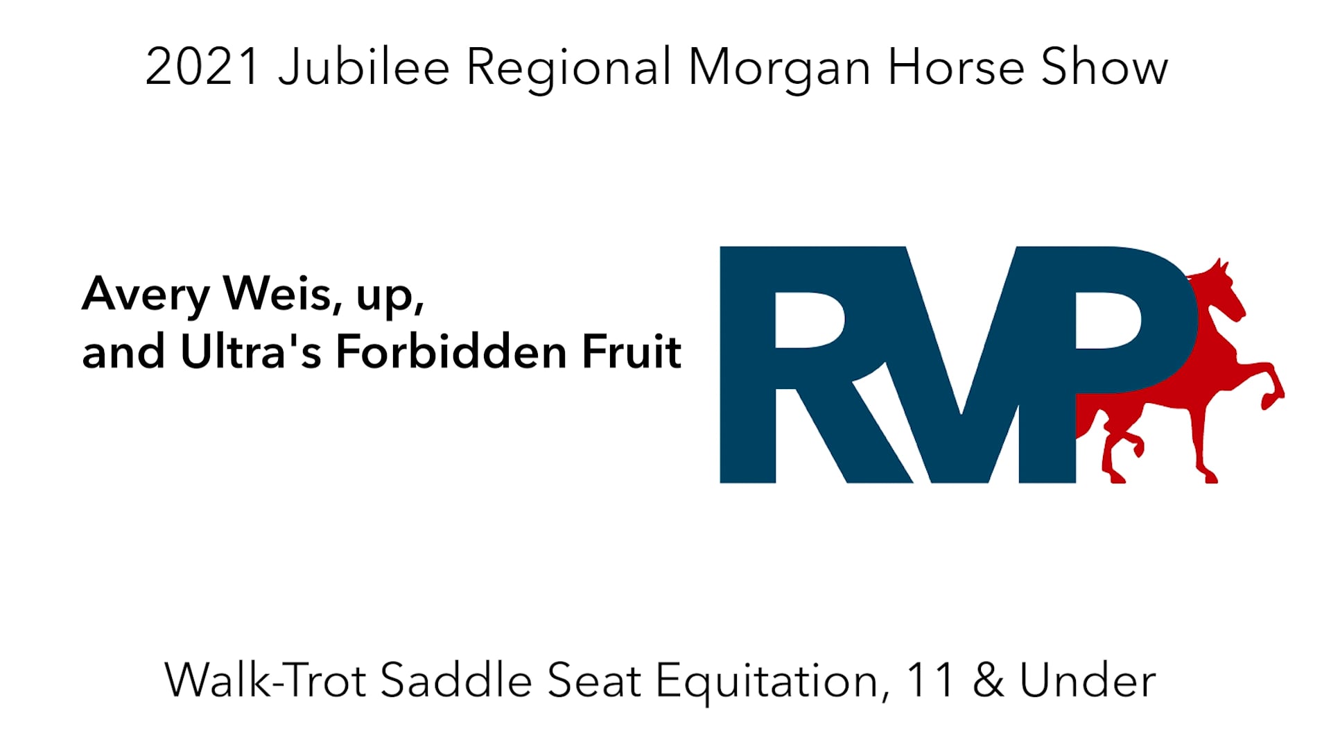 MJ21 - Class 63 - Avery Weis, up, and Ultra's Forbidden Fruit