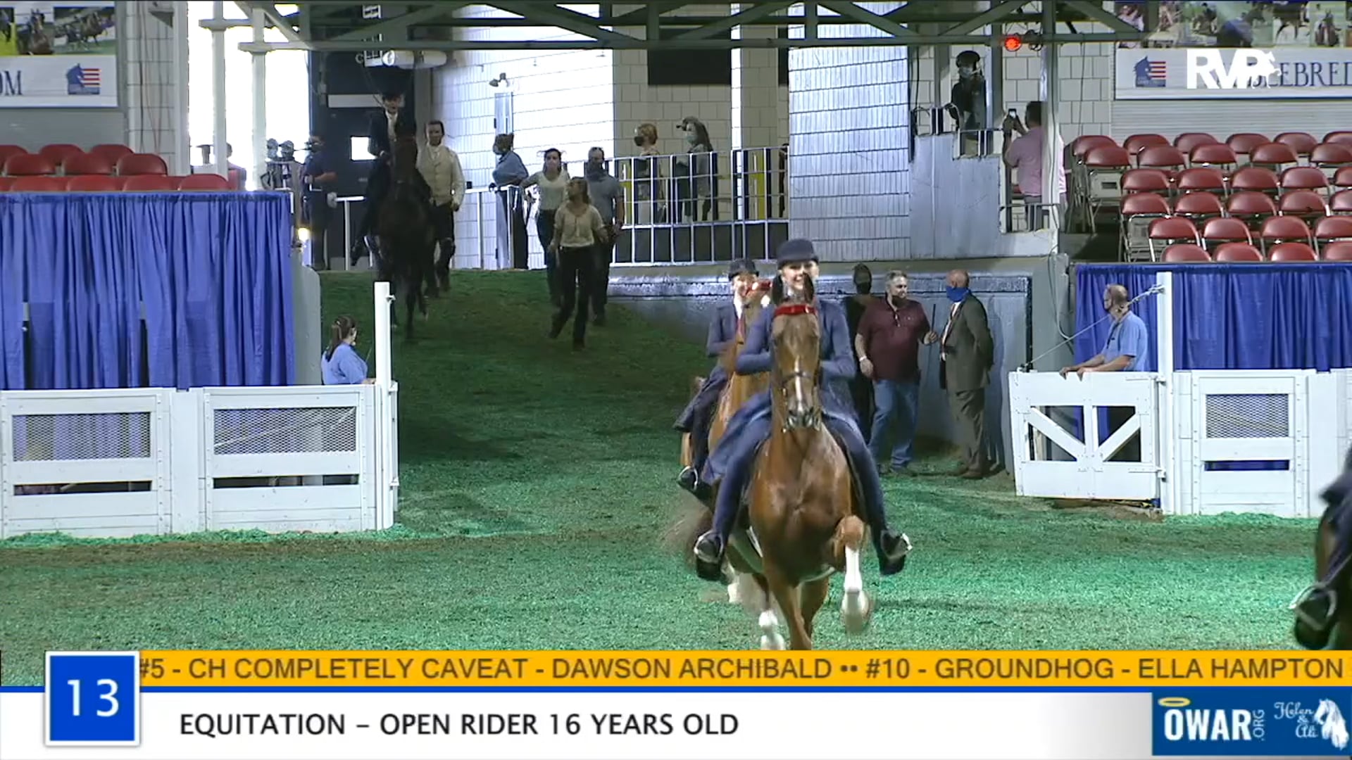 WCHS 2020 - Class 13 - Equitation - Open Rider 16 Years Old