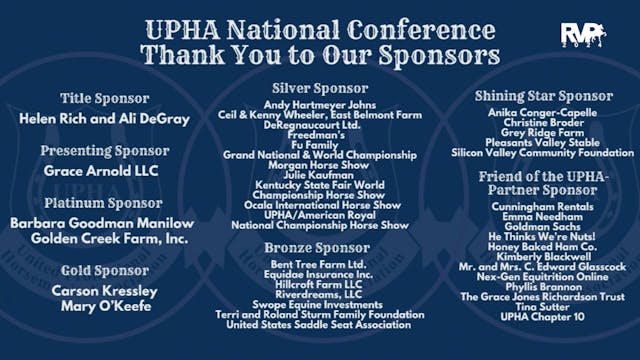 2024 UPHA National Honor show - Ocala...