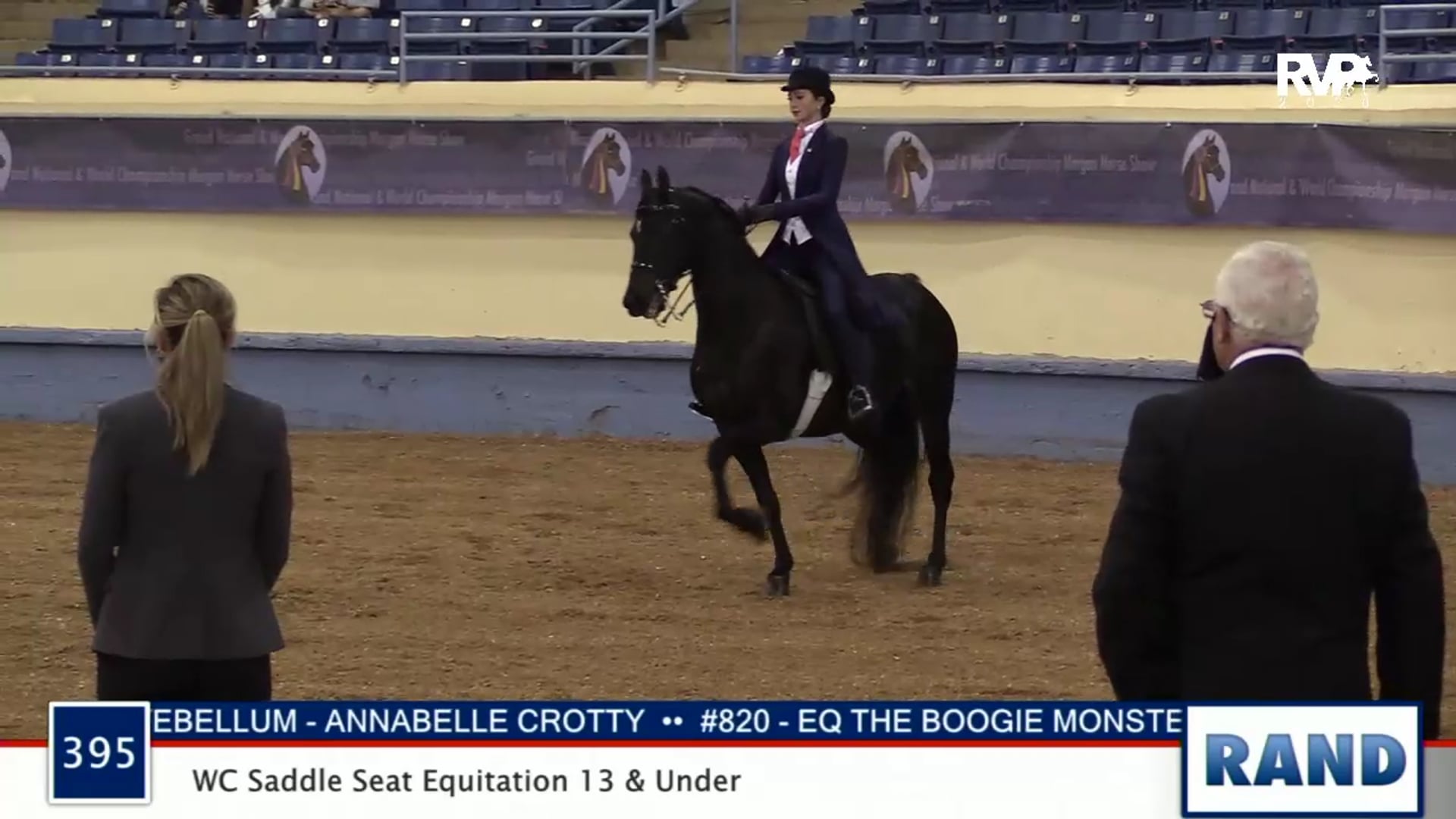 2020 MGN - 395 WC Saddle Seat Equitation 13 & Under
