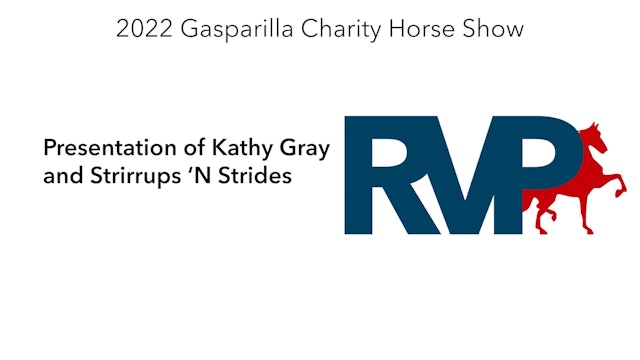 GASP22 - Presentation of Kathy Gray and Strirrups ‘N Strides