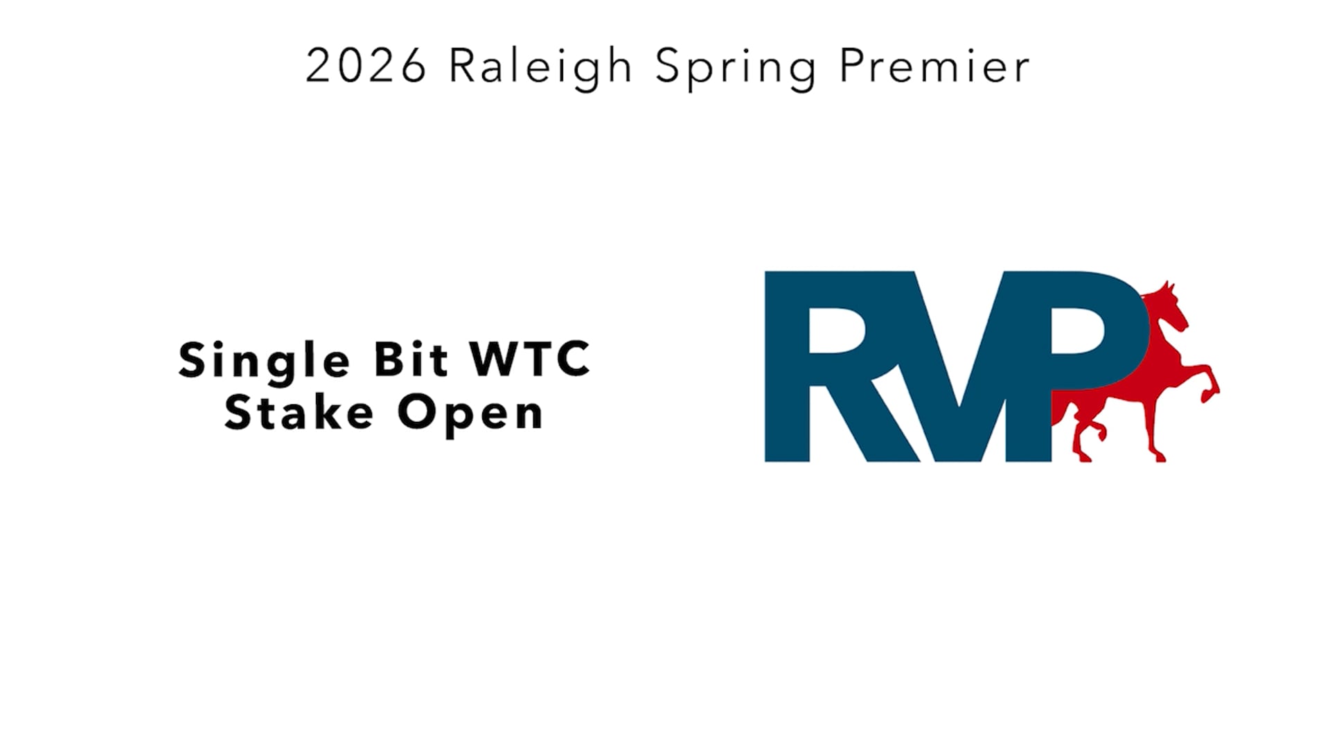 RSP26 - Class 110 - Single Bit WTC Stake Open