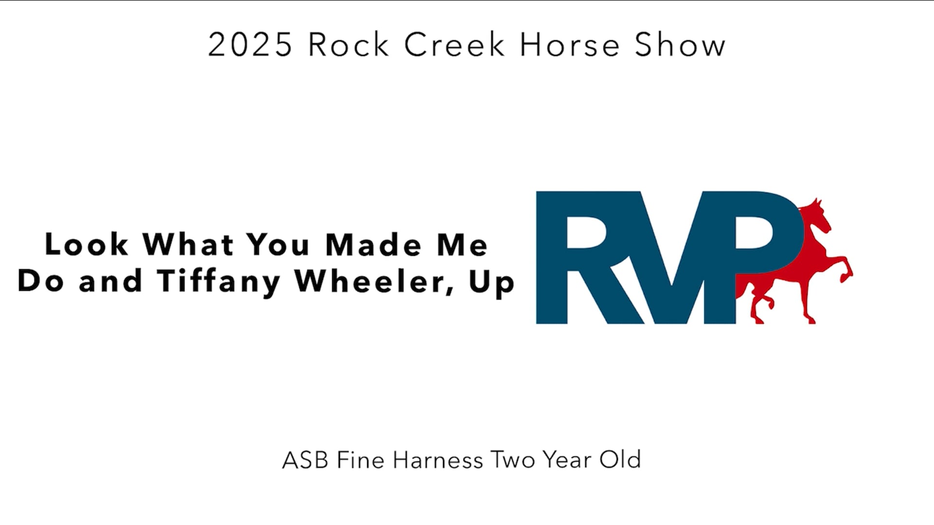 RC25 - Class 51 - Look What You Made Me Do and TIffany Wheeler, Up