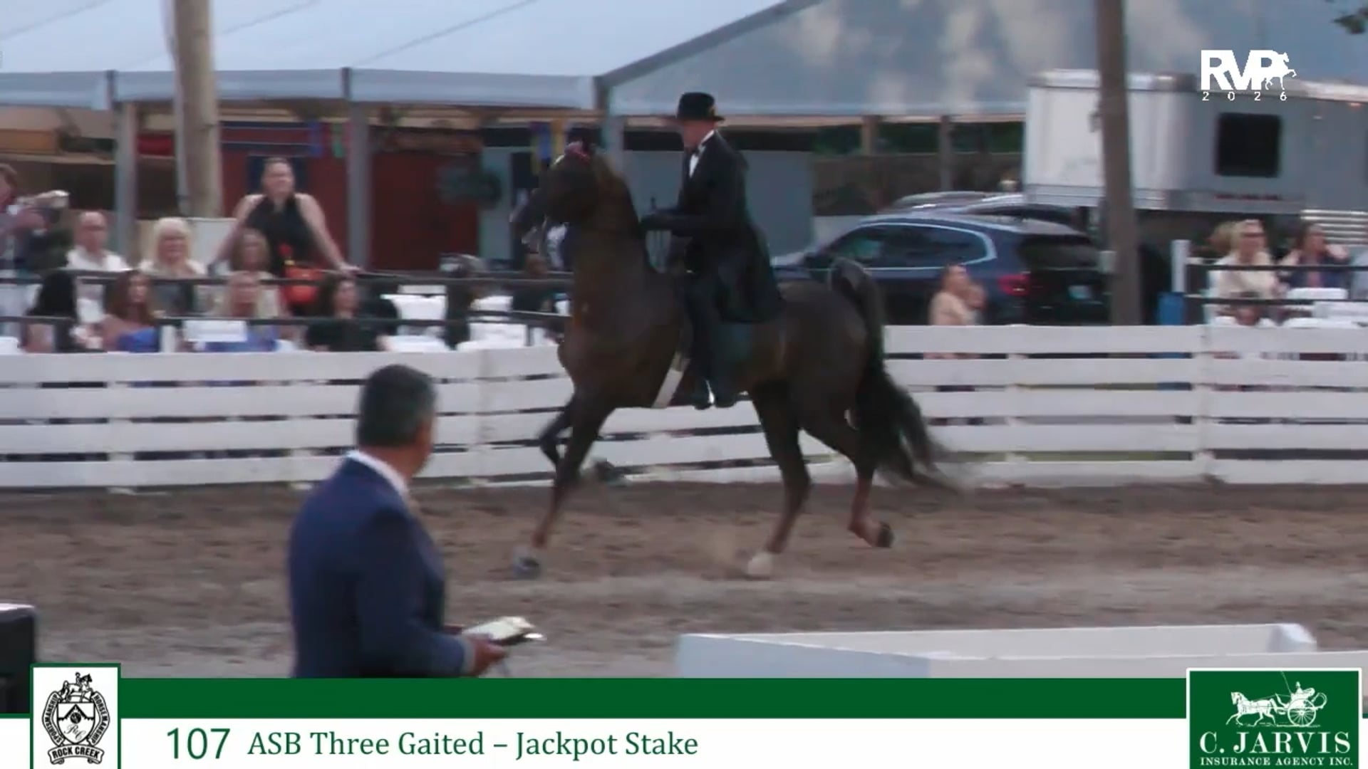 RC26 - Class 107 - ASB Three Gaited Jakcpot Stake