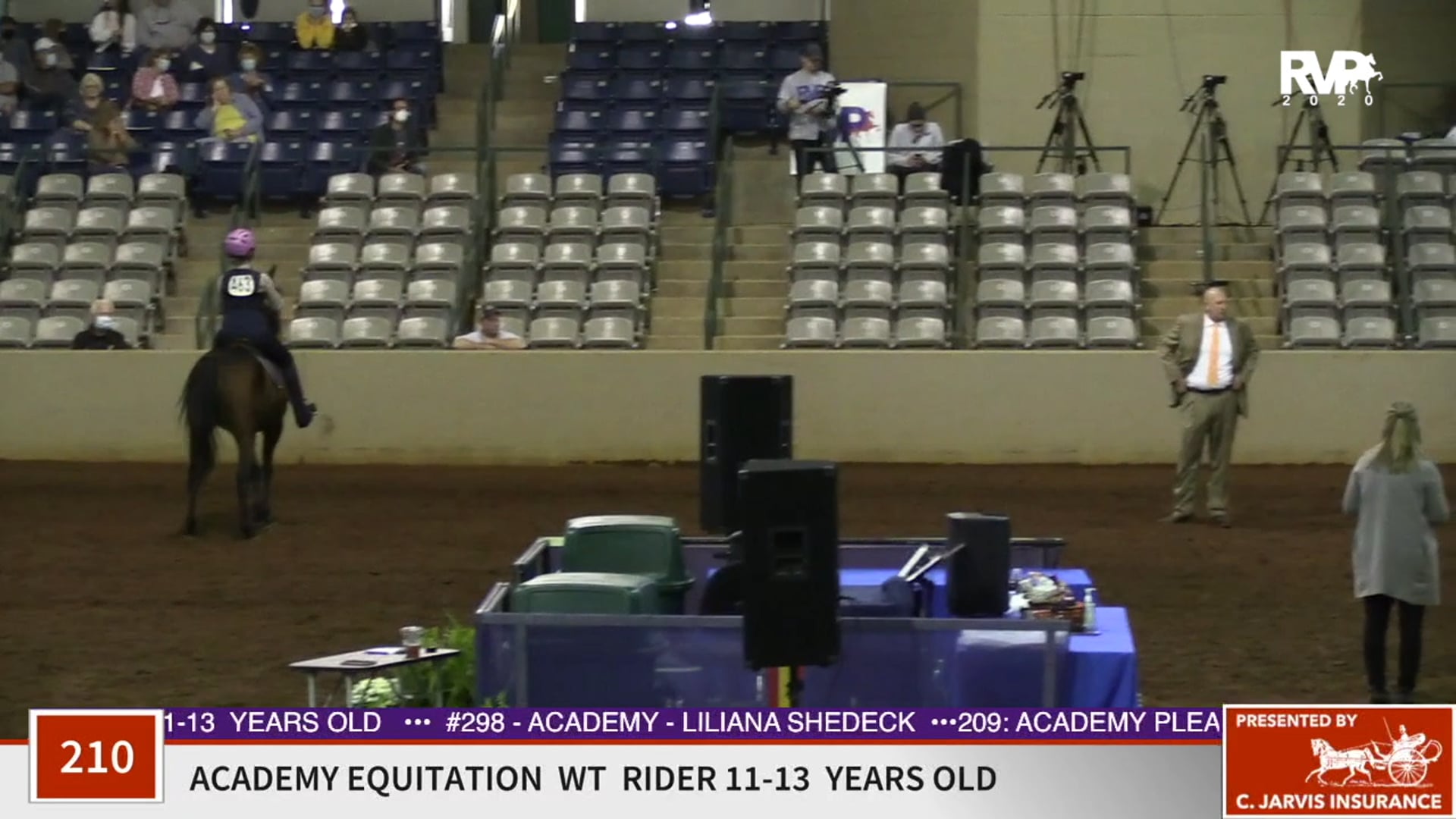 2020 SSFF - Class 210 Academy Equitation WT Rider 11-13 Years Old