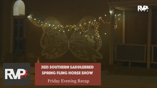 2023 Southern Saddlebred Spring Fling -Saturday Evening