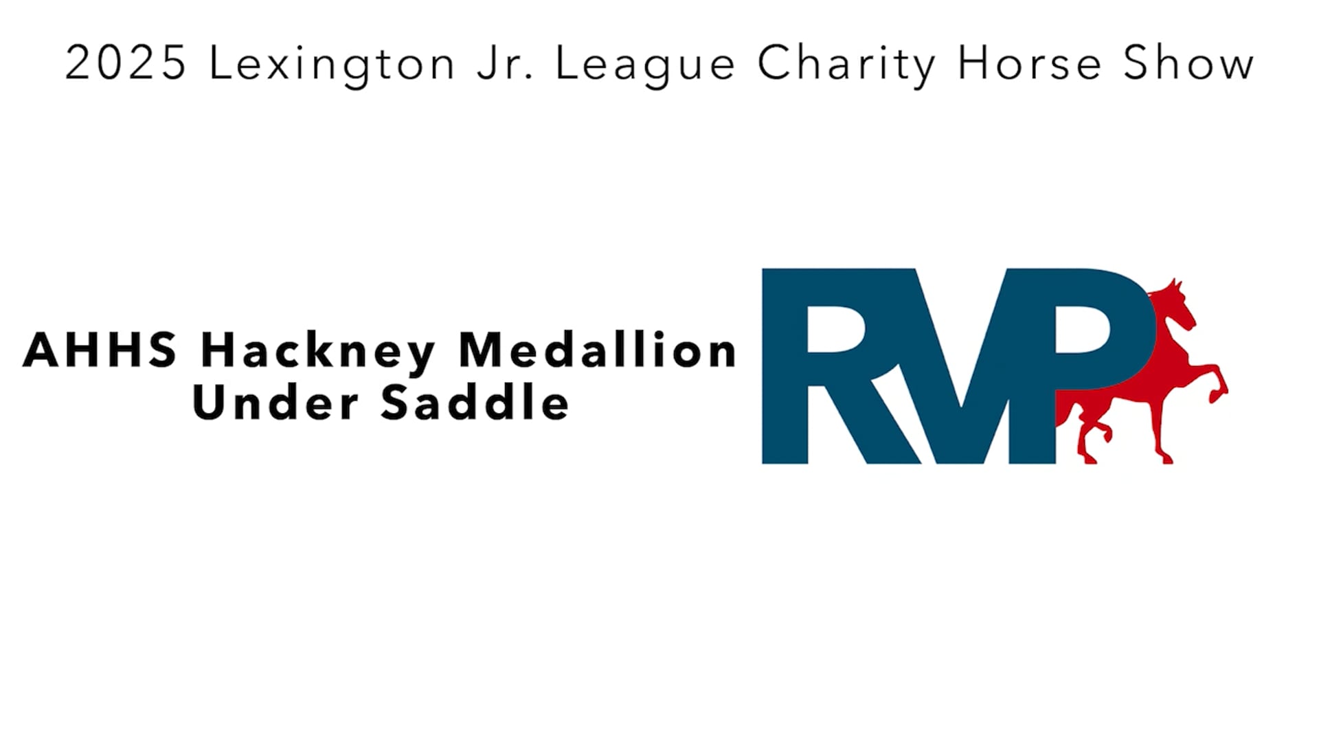 LJL25 - Class 92 - AHHS Hackney Medallion Under Saddle