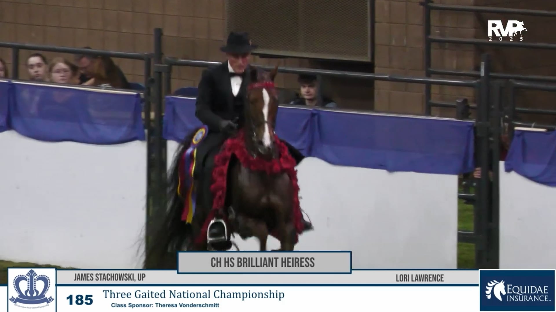 KC25 - Class 185 - CH HS Brilliant Heiress and James Stachowski, Up