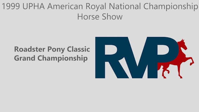 AR 1999 - Class 68 - Roadster Pony Cl...