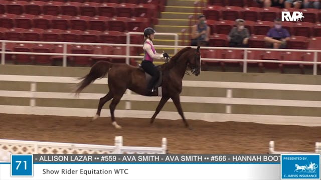 2020 ASF - Class 71 Show Rider Equita...