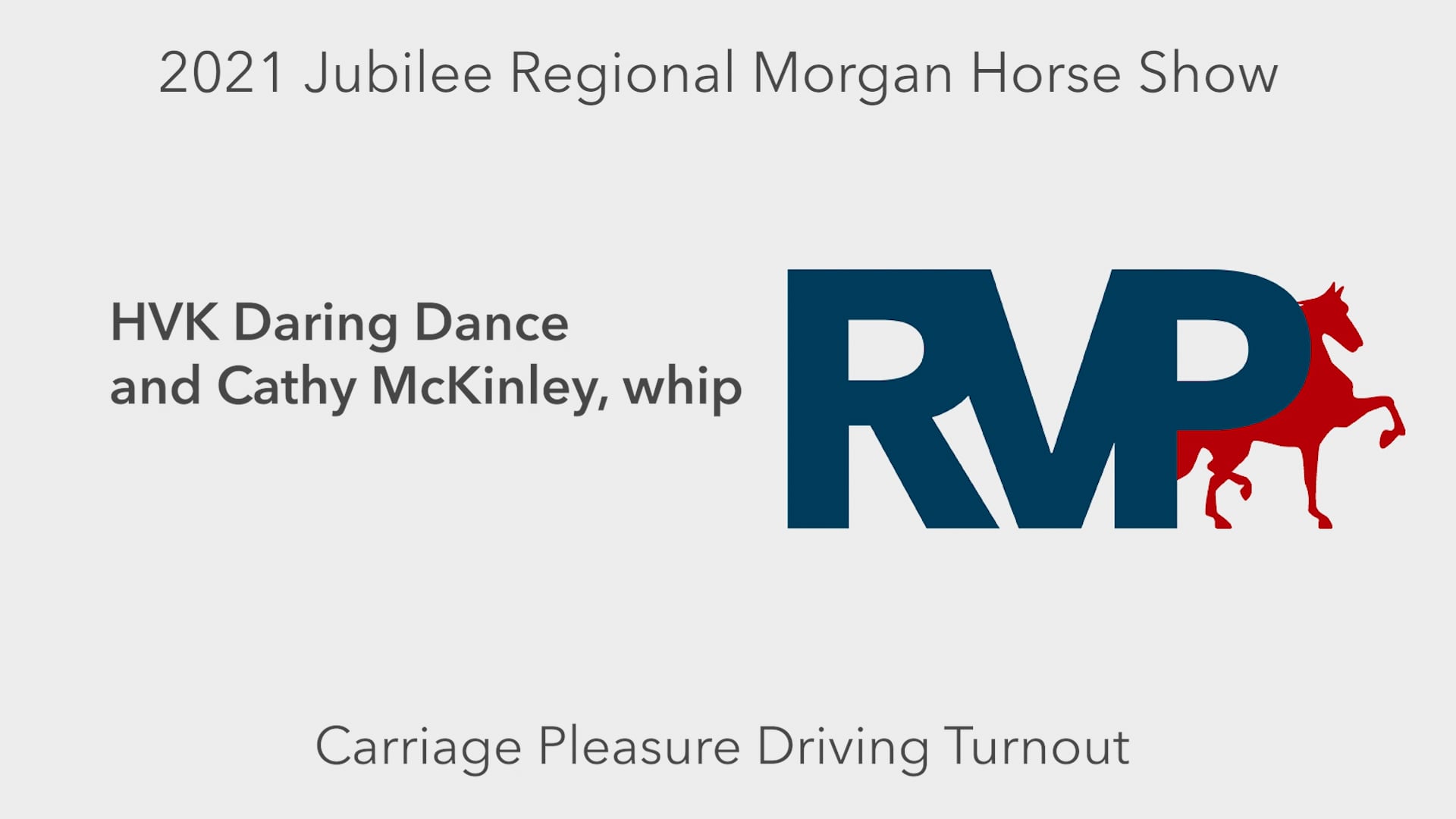 MJ21 - Class 109 - HVK Daring Dance and Cathy McKinley, whip