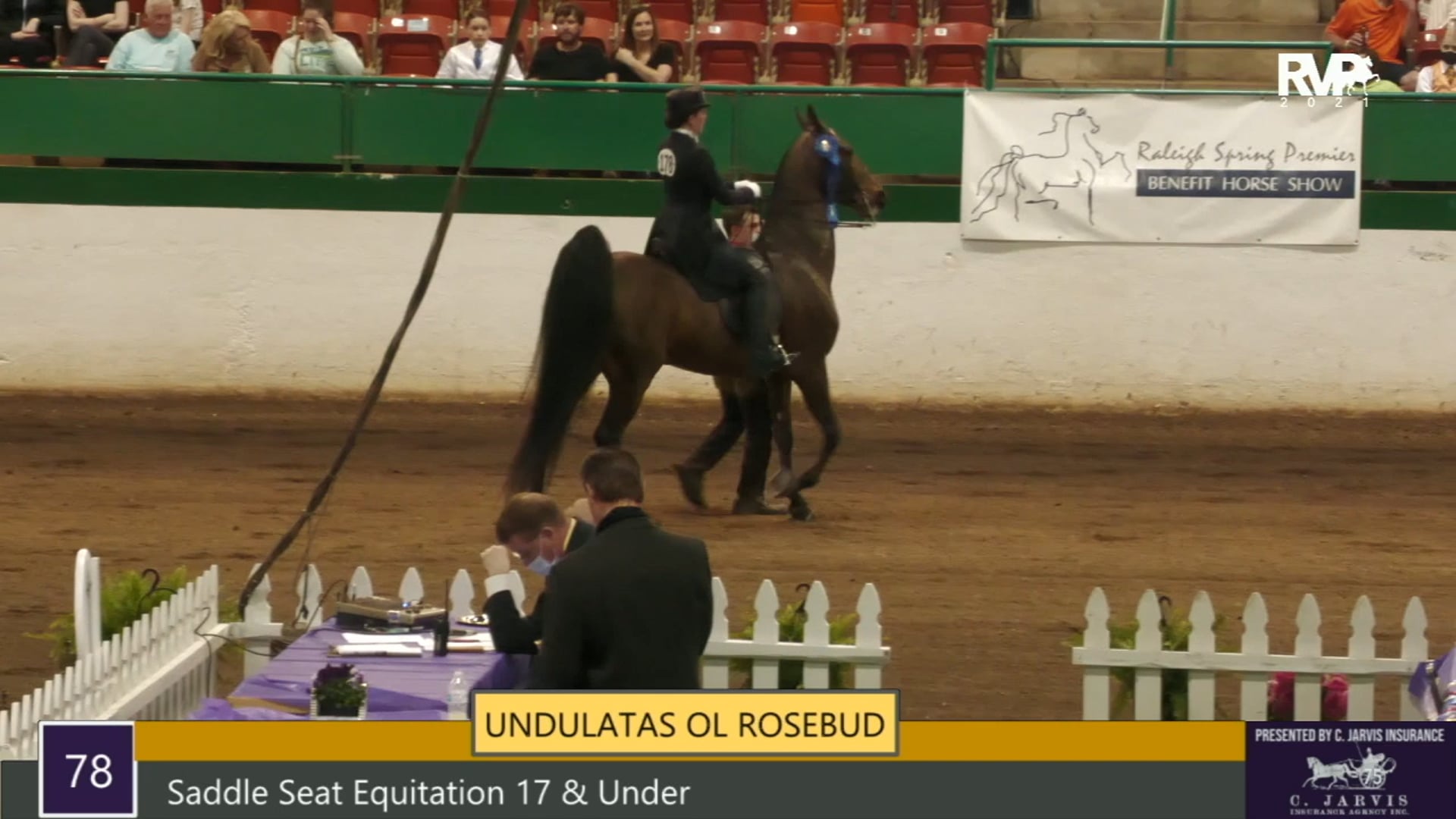 RSP21 - Class 78 - Saddle Seat Equitation 
17 & Under