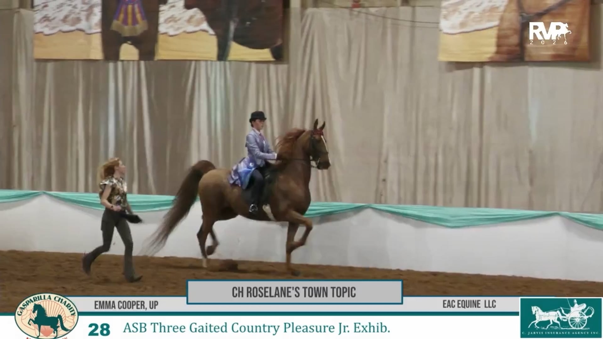 GC26 - Class 28 - CH Roselane's Town Topic and Emma Cooper, UP