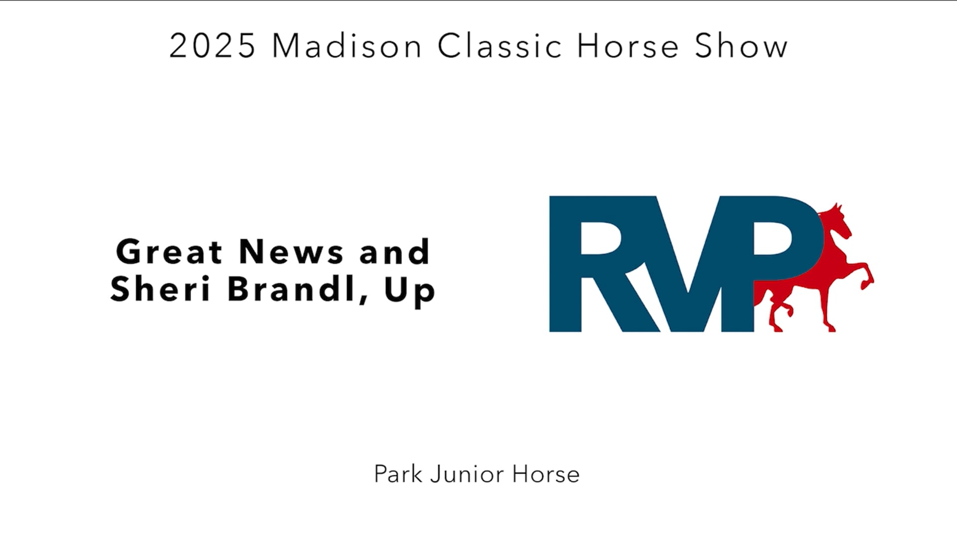 MC25 - Class 48 - Great News and Sheri Brandl, Up