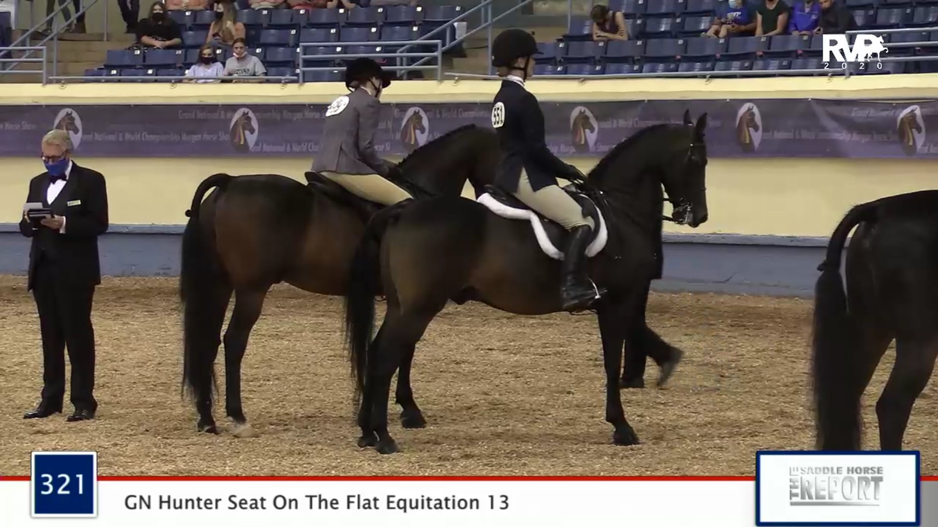 2020 MGN - 321 GN Hunter Seat On The Flat Equitation 13