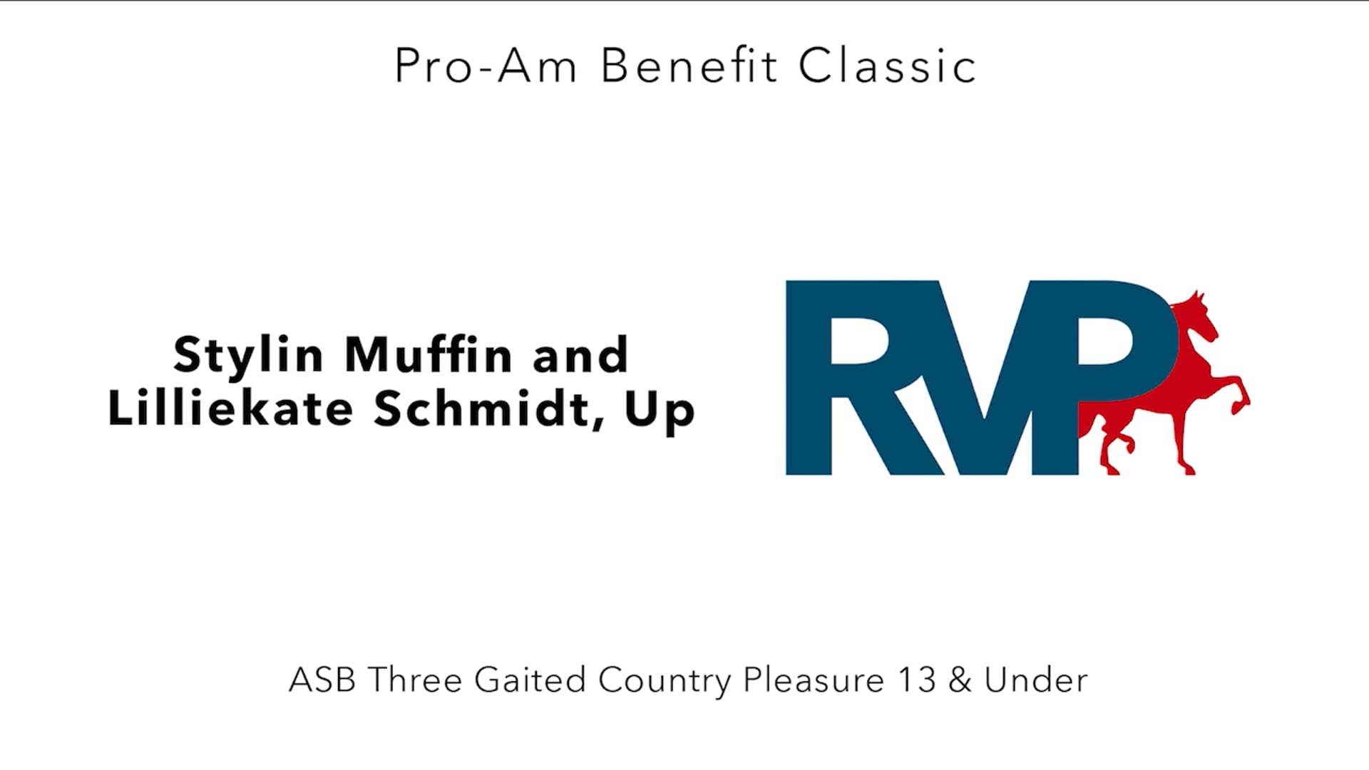 ProAm25 - Class 68 - Stylin Muffin and Lilliekate Schmidt, Up