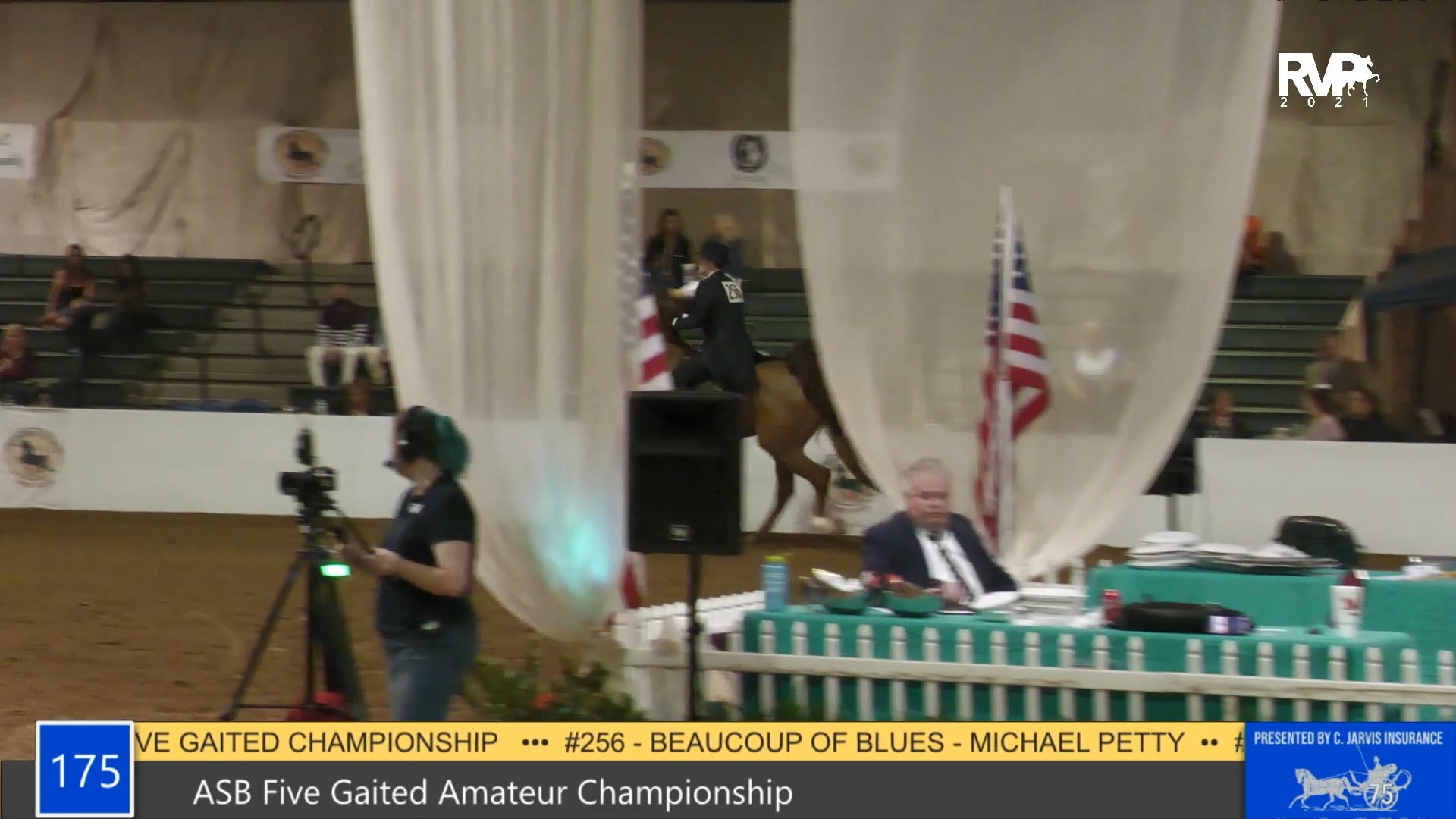GASP21 - Class 175 - ASB Five Gaited Amateur Championship