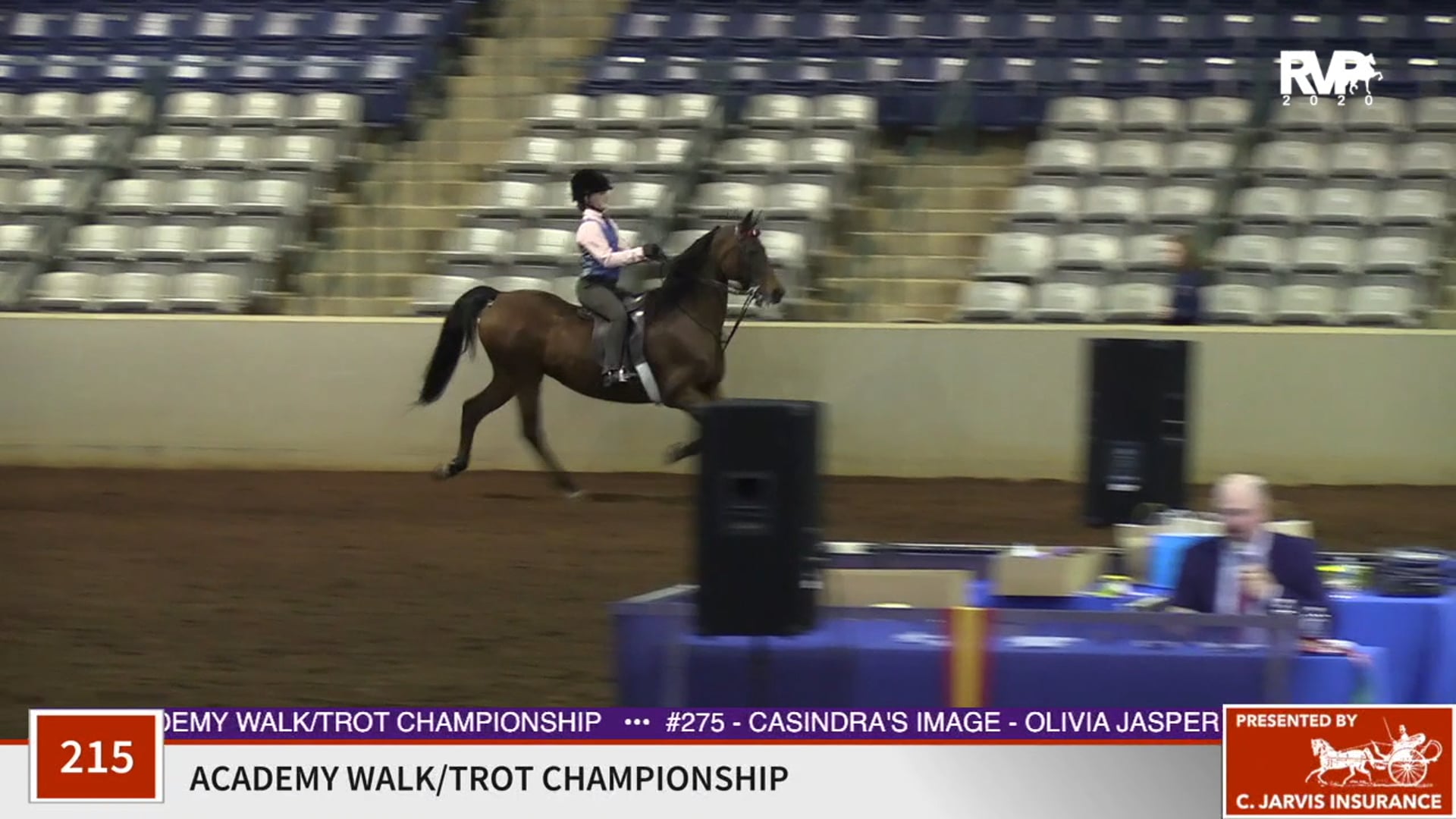 2020 SSFF - Class 215 Academy Walk:Trot
Championship