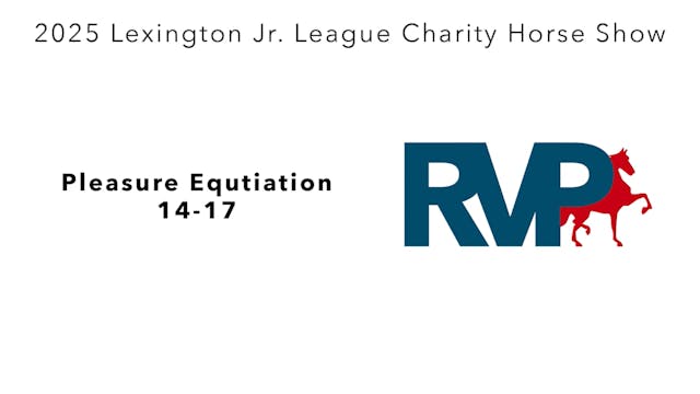 LJL25 - Class 6 - Pleasure Equitation...