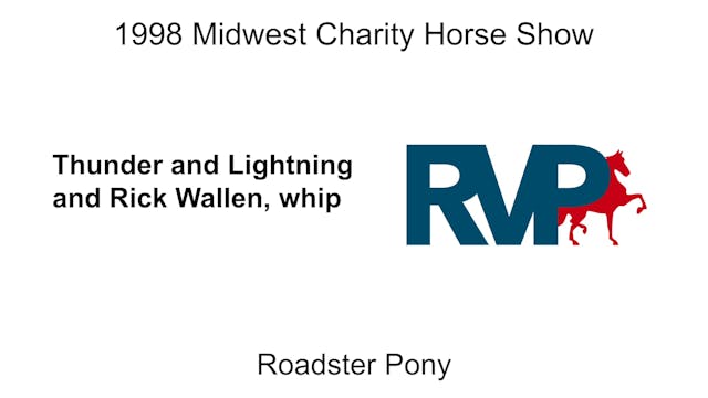 1998 MW - Roadster Pony - Thunder and...