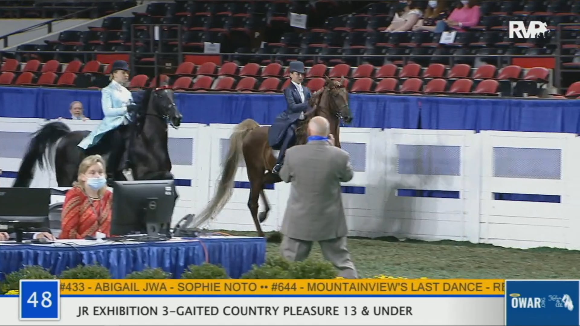 WCHS 2020 Class 48 - Junior Exhibition Three-Gaited Country Pleasure Rider 13 Years & Under